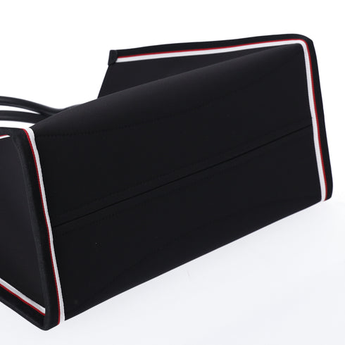 Christian Louboutin Nastroloubi Tote Bag 3245177 Black White Red Canvas